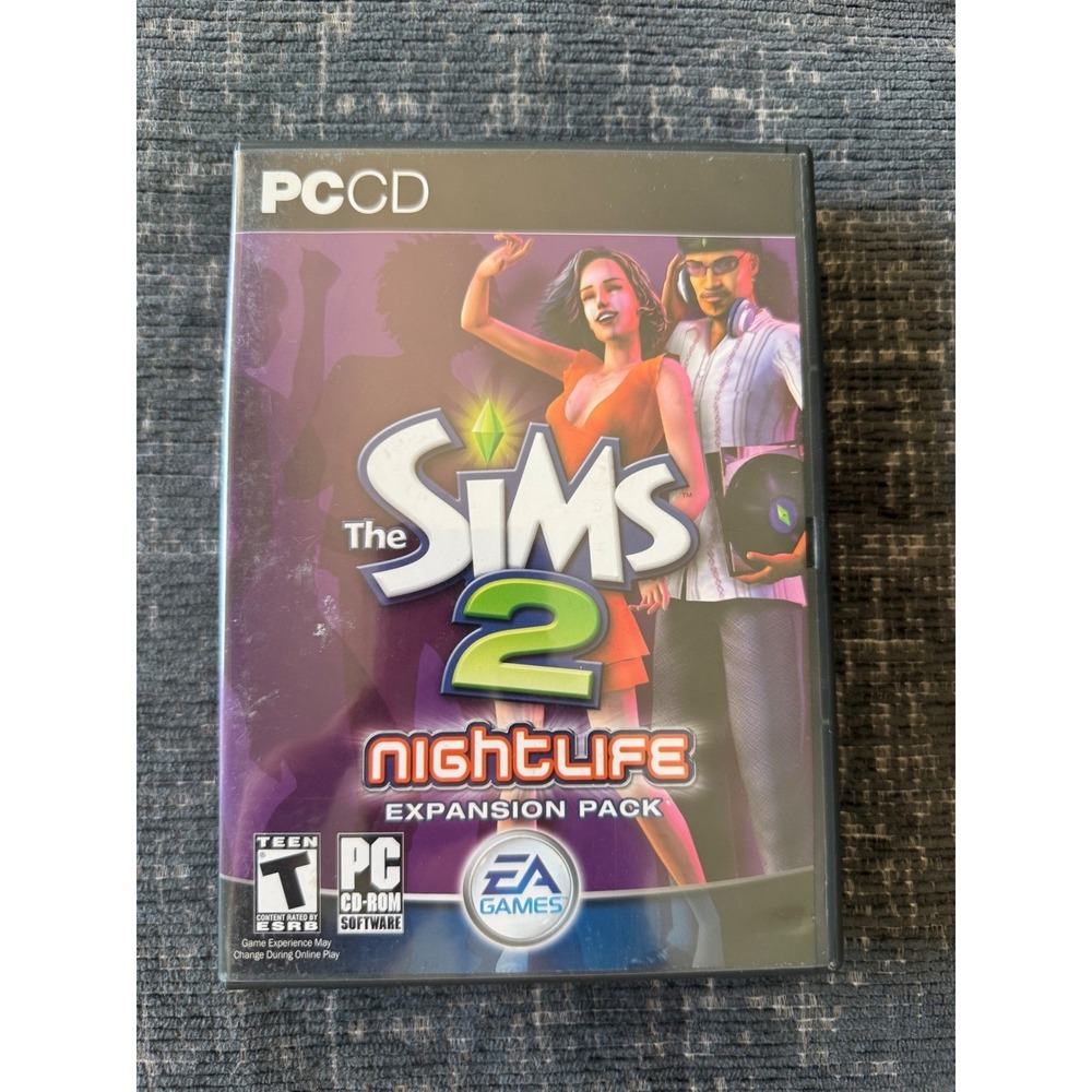 The Sims 2 Nightlife PC Expansion Pack 2-Disc Set